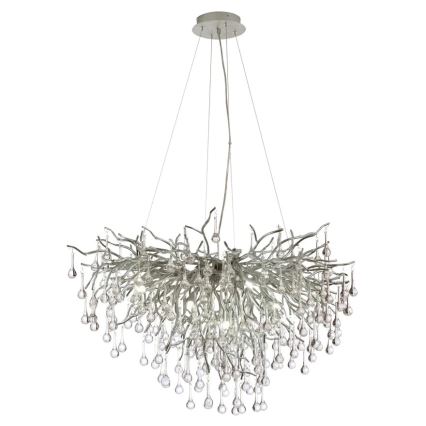 Paul Neuhaus 2192-55 - Lühter ICICLE 10xG9/40W/230V 50x100 cm läikiv kroom