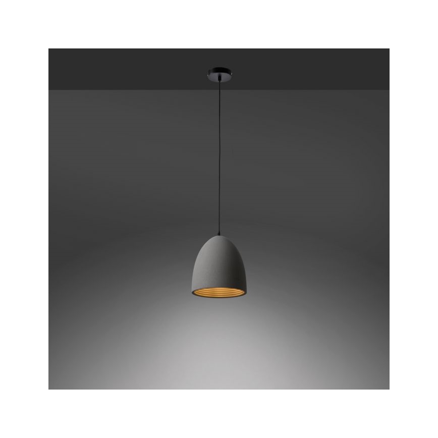 Paul Neuhaus 2231-22 - Lühter ETON 1xE27/40W/230V betoon