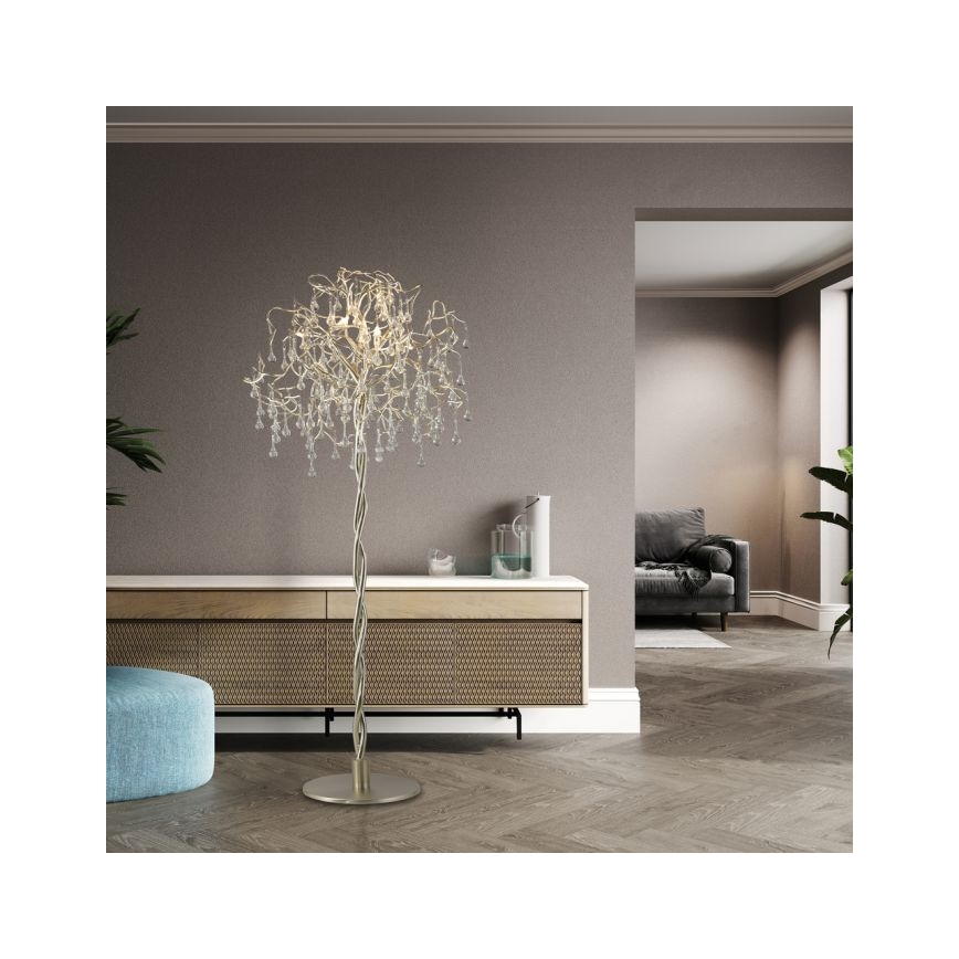 Paul Neuhaus 232-55 - Põrandalamp ICICLE 5xG9/40W230V läikiv kroom