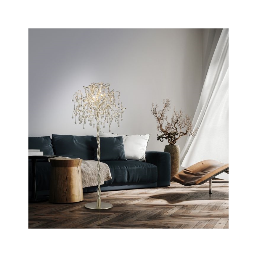 Paul Neuhaus 232-55 - Põrandalamp ICICLE 5xG9/40W230V läikiv kroom