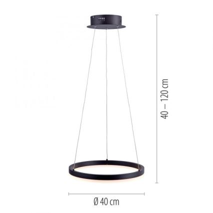 Paul Neuhaus 2381-13 - LED Hämardatav lühter TITUS LED/28W/230V