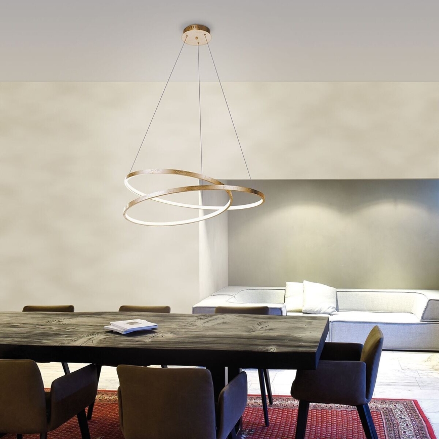Paul Neuhaus 2472-12 - LED Hämardatav lühter ROMAN LED/30W/230V kuldne