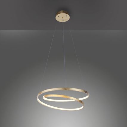 Paul Neuhaus 2472-12 - LED Hämardatav lühter ROMAN LED/30W/230V kuldne
