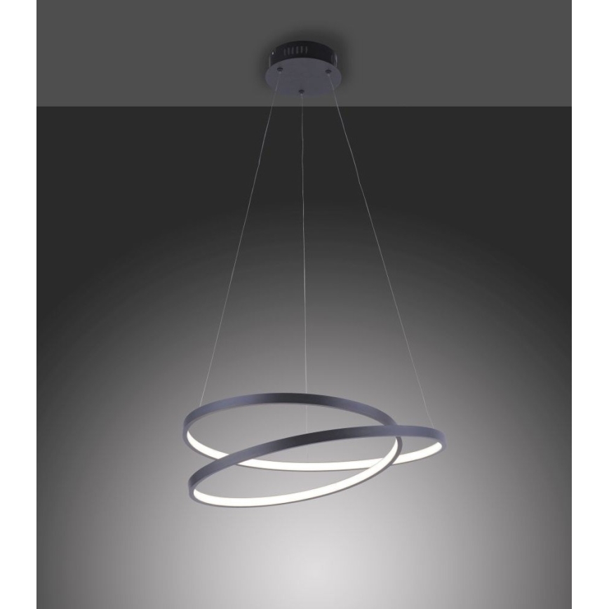 Paul Neuhaus 2472-18 - LED Hämardatav lühter ROMAN LED/30W/230V must