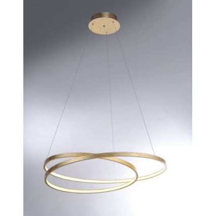 Paul Neuhaus 2474-12 - LED Hämardatav lühter ROMAN LED/40W/230V kuldne