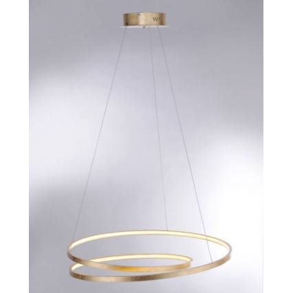 Paul Neuhaus 2474-12 - LED Hämardatav lühter ROMAN LED/40W/230V kuldne