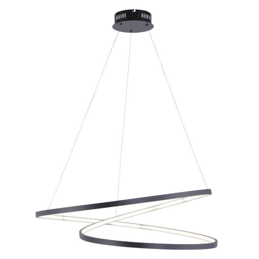 Paul Neuhaus 2474-18 - LED Hämardatav lühter ROMAN LED/40W/230V must