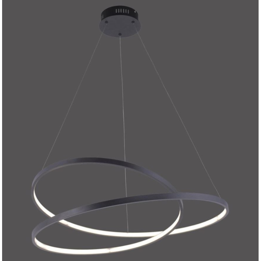 Paul Neuhaus 2474-18 - LED Hämardatav lühter ROMAN LED/40W/230V must