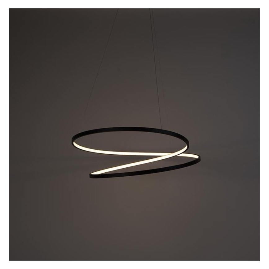 Paul Neuhaus 2474-18 - LED Hämardatav lühter ROMAN LED/40W/230V must