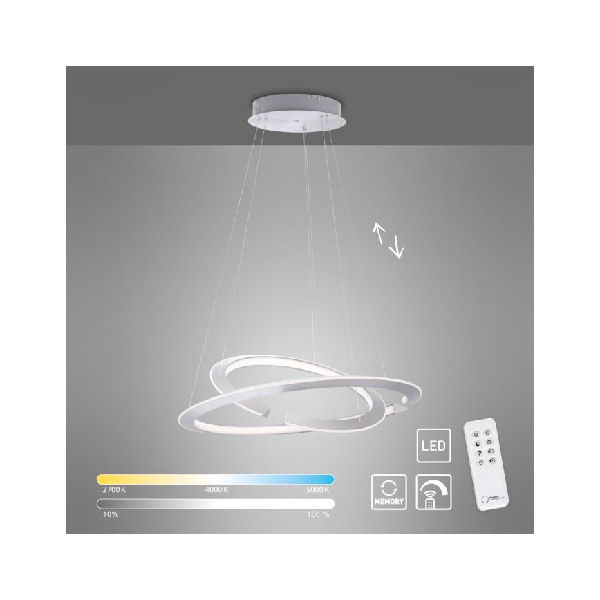 Paul Neuhaus 2491-55 - LED Hämardatav lühter ALESSA 2xLED/26W/230V + Pult