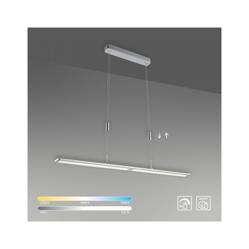 Paul Neuhaus 2565-95 - LED Hämardatav lühter anduriga NIKA LED/35W/230V