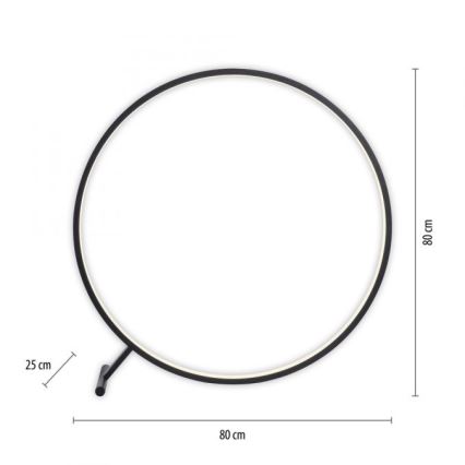 Paul Neuhaus 319-18 - LED Hämardatav põrandalamp HULA LED/21,5W/230V 2700-5000K + kaugjuhtimispult