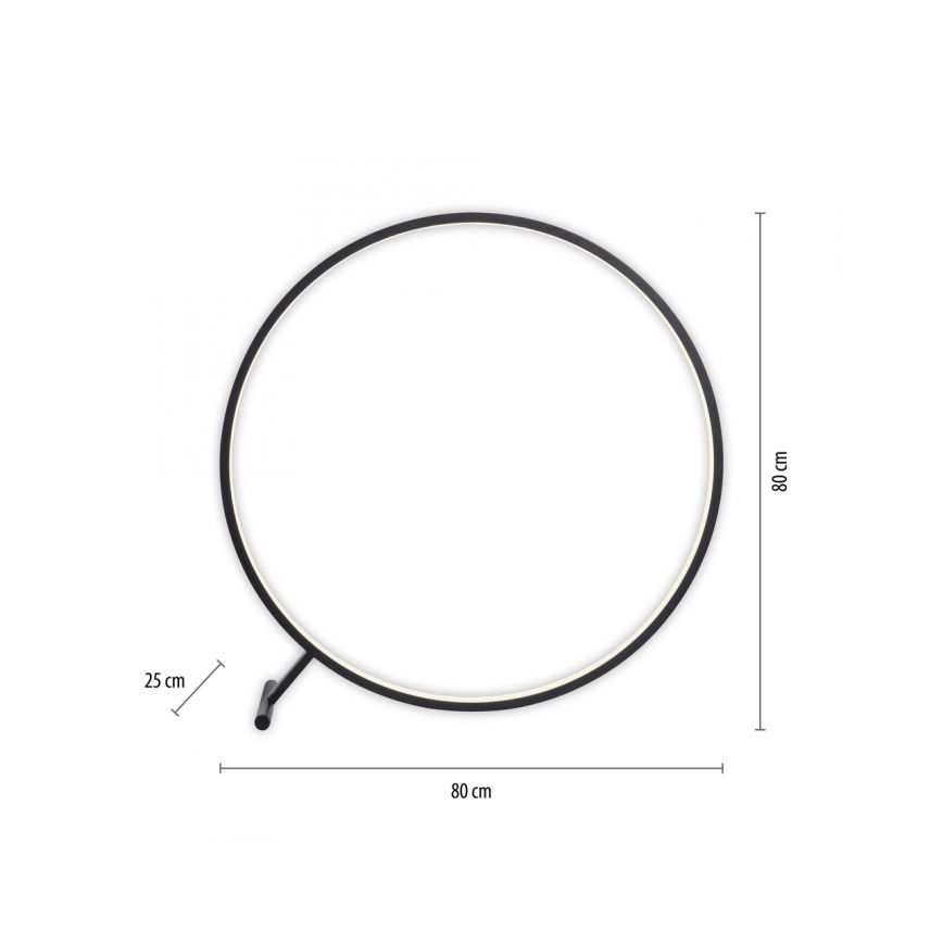 Paul Neuhaus 319-18 - LED Hämardatav põrandalamp HULA LED/21,5W/230V 2700-5000K + kaugjuhtimispult