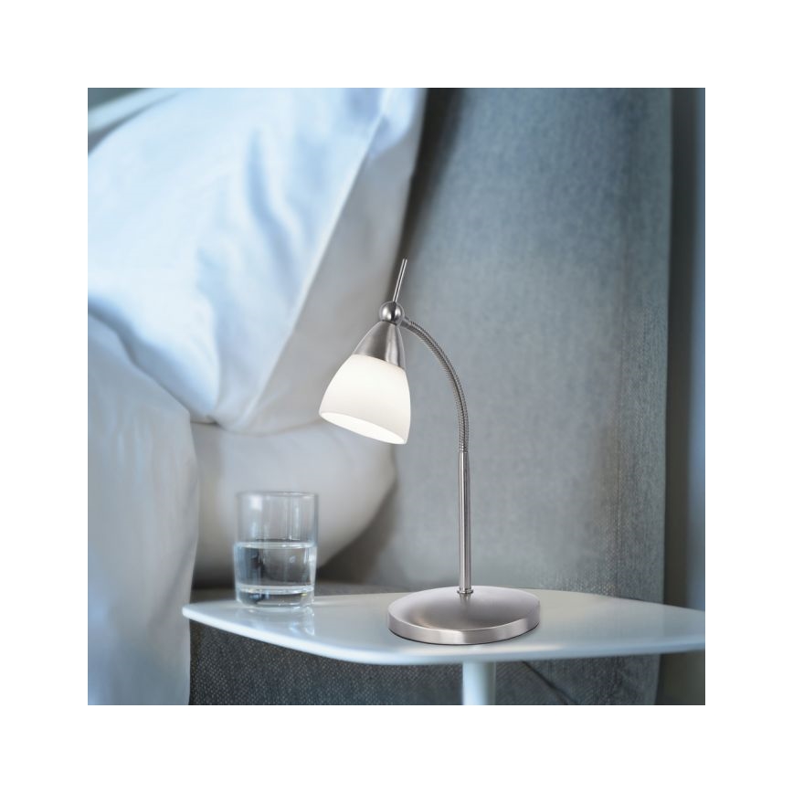 Paul Neuhaus 4001-55 -LED Hämardatav laualamp PINO 1xG9/3W/230V matt kroom