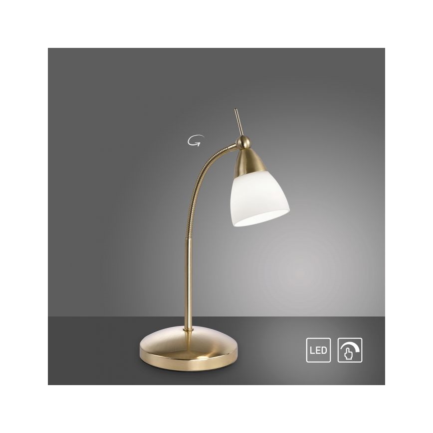 Paul Neuhaus 4001-60 - LED Hämardatav puutetundlik laualamp PINO 1xG9/3W/230V kuldne