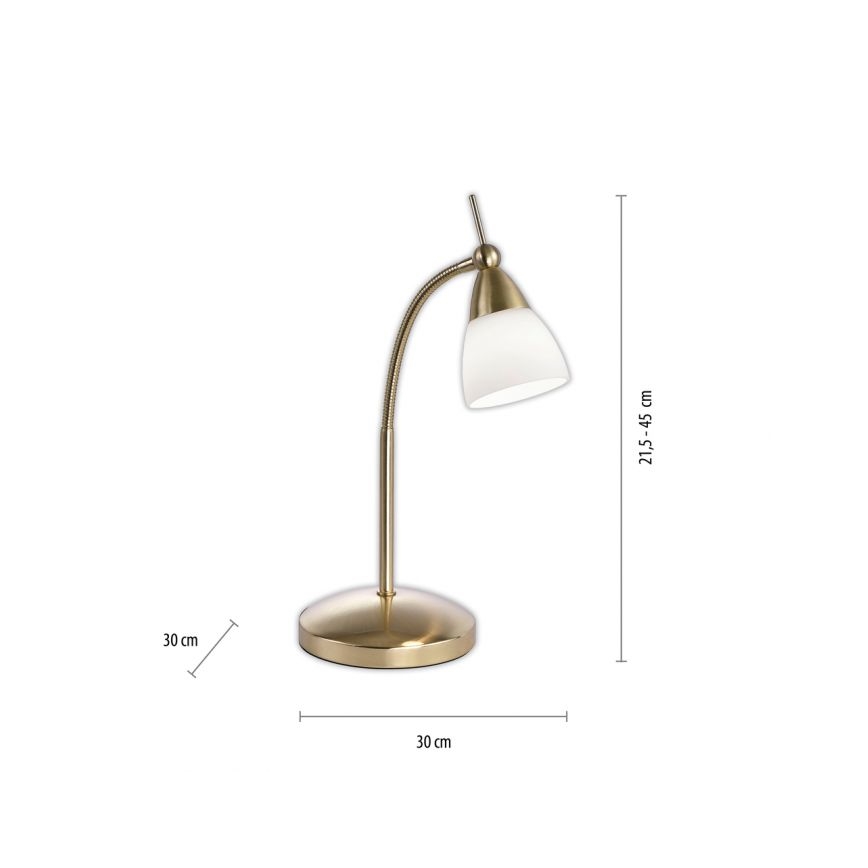 Paul Neuhaus 4001-60 - LED Hämardatav puutetundlik laualamp PINO 1xG9/3W/230V kuldne