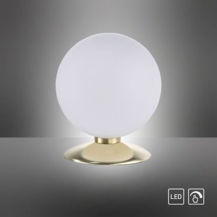 Paul Neuhaus 4013-60 - LED Hämardatav puutetundlik laualamp BUBBA 1xG9/3W/230V kuldne