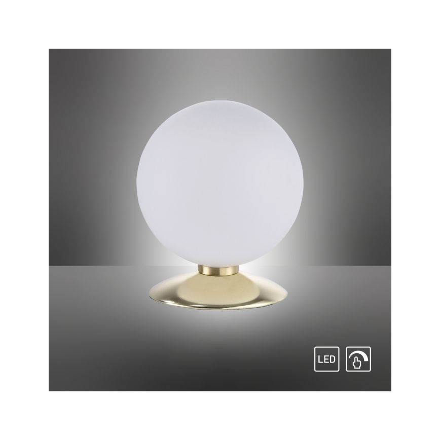 Paul Neuhaus 4013-60 - LED Hämardatav puutetundlik laualamp BUBBA 1xG9/3W/230V kuldne