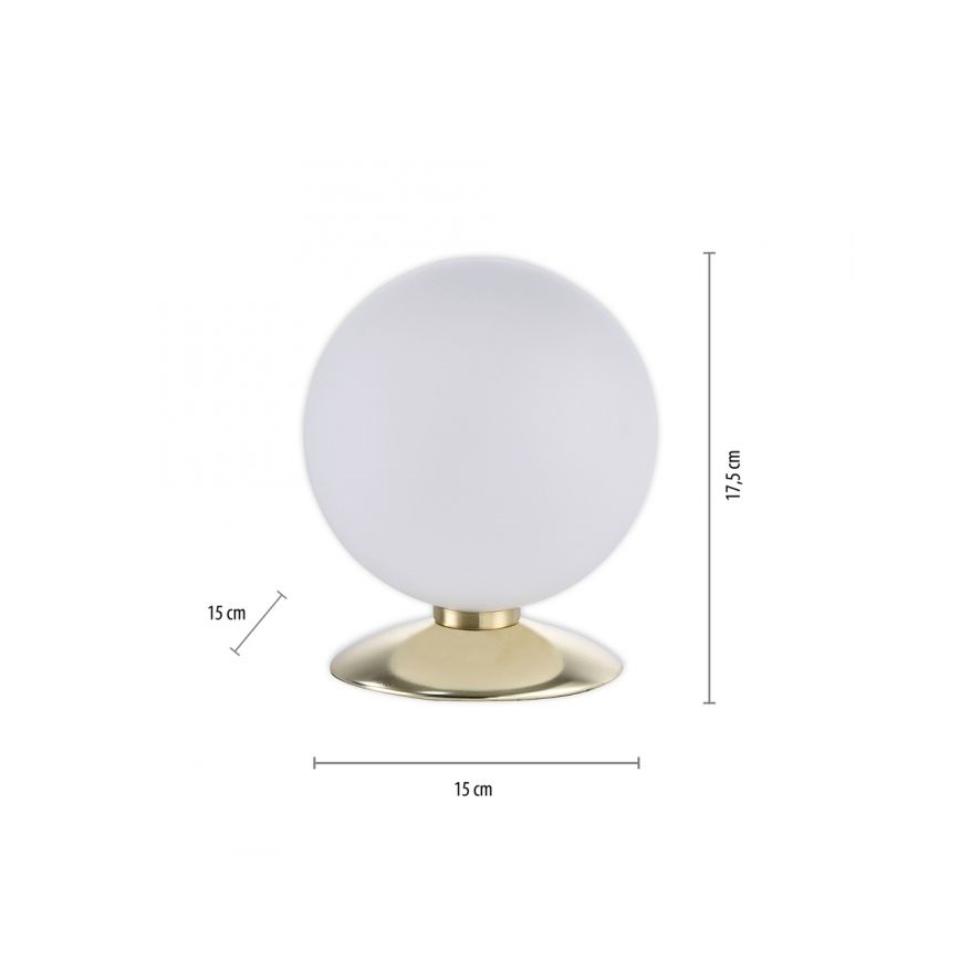 Paul Neuhaus 4013-60 - LED Hämardatav puutetundlik laualamp BUBBA 1xG9/3W/230V kuldne