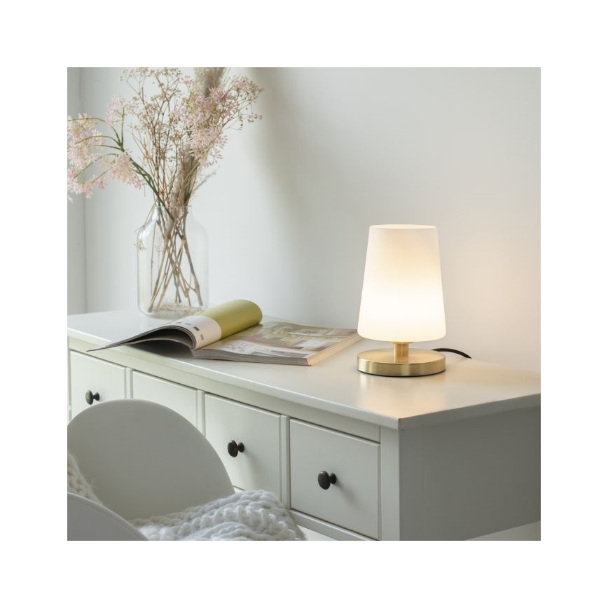 Paul Neuhaus 4146-60 - LED Hämardatav puutetundlik laualamp SONJA 1xG9/3W/230V messing