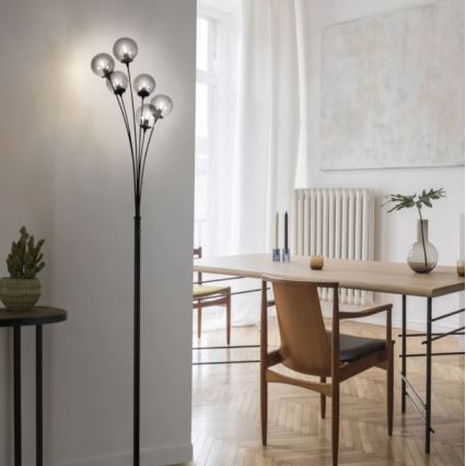 Paul Neuhaus 419-18 - LED Põrandalamp WIDOW 6xG9/3W/230V