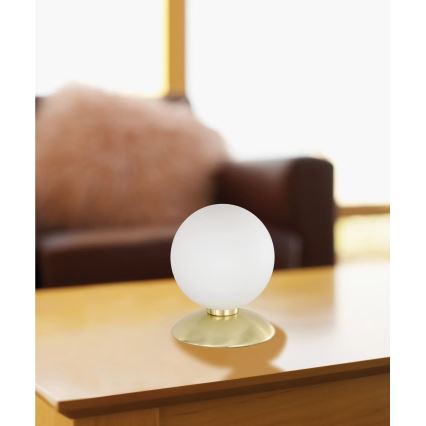 Paul Neuhaus 4437-60 - LED Hämardatav puutetundlik laualamp BUBBA 1xG9/28W/230V kuldne