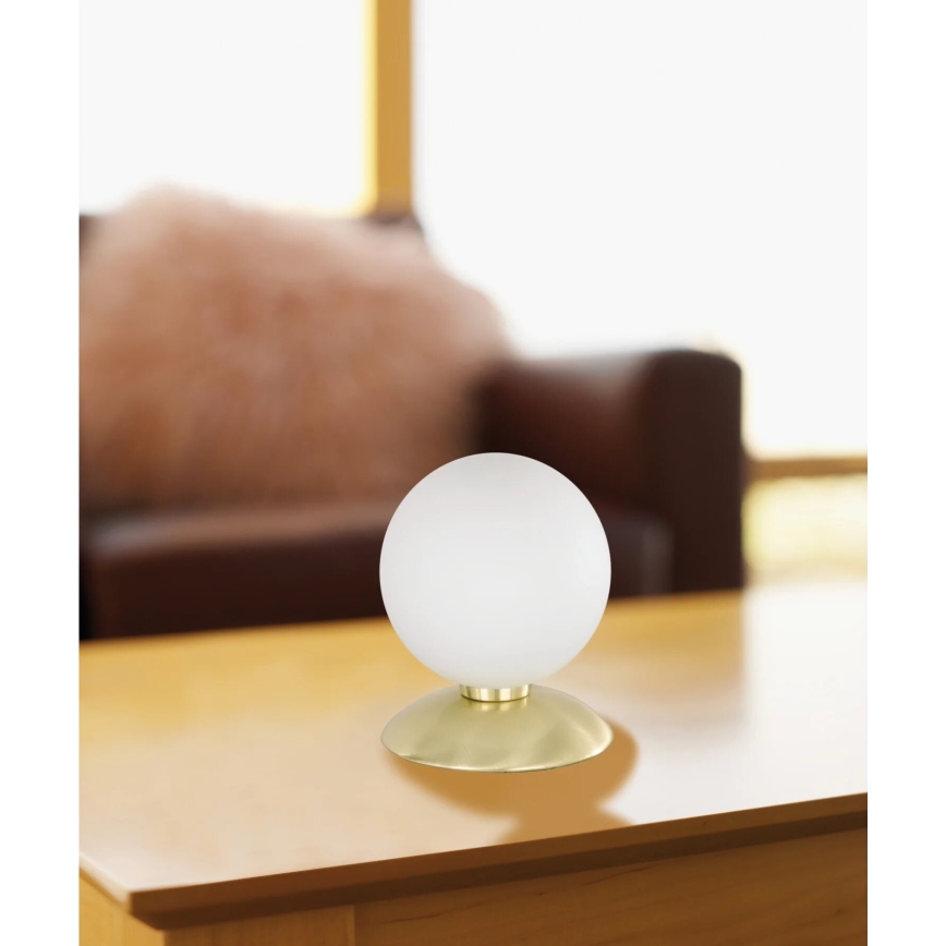 Paul Neuhaus 4437-60 - LED Hämardatav puutetundlik laualamp BUBBA 1xG9/28W/230V kuldne