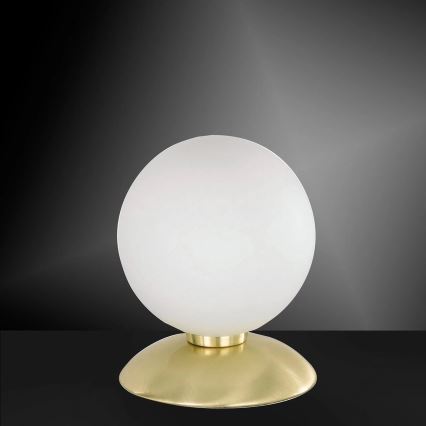 Paul Neuhaus 4437-60 - hämardatav puutetundlik laualamp BUBBA 1xG9/28W/230V kuldne