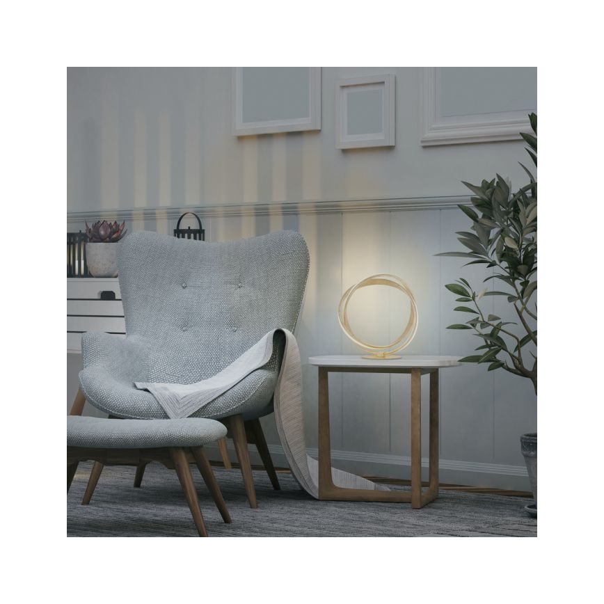 Paul Neuhaus 4531-12 - LED Hämardatav laualamp MELINDA LED/18W/230V kuldne