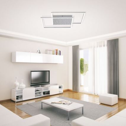 Paul Neuhaus 6024-55 - LED Hämardatav pinnale kinnitatav lühter YUKI LED/49W/230V + Pult