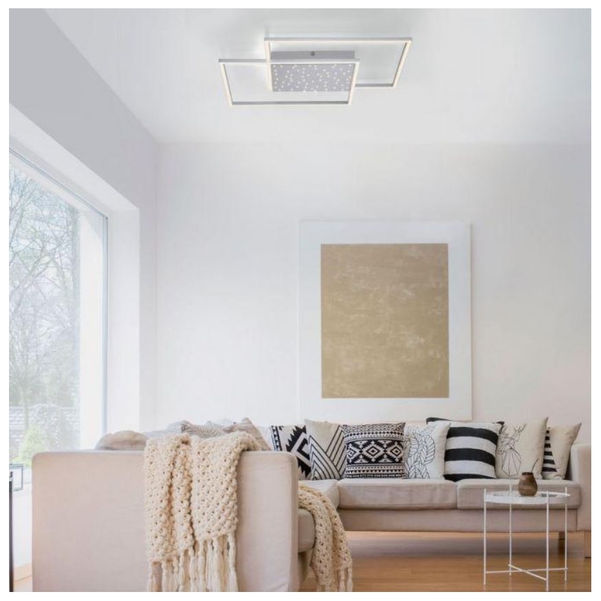Paul Neuhaus 6024-55 - LED Hämardatav pinnale kinnitatav lühter YUKI LED/49W/230V + Pult