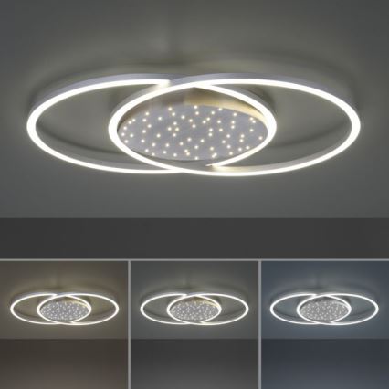 Paul Neuhaus 6025-55 - LED Hämardatav laevalgusti YUKI LED/48W/230V + pult