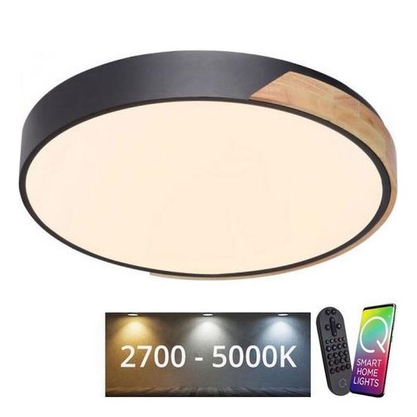 Paul Neuhaus 6071-18 - LED Hämardatav laevalgusti Q-PIATO LED/35W/230V d. 51 cm 2700-5000K Wi-Fi + kaugjuhtimispult