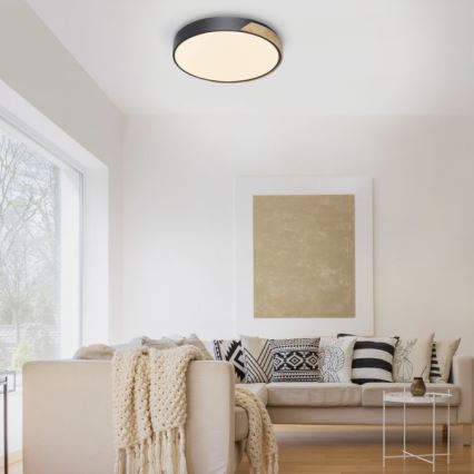 Paul Neuhaus 6071-18 - LED Hämardatav laevalgusti Q-PIATO LED/35W/230V d. 51 cm 2700-5000K Wi-Fi + kaugjuhtimispult