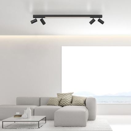 Paul Neuhaus 6121-13 - LED Hämardatav kohtvalgusti PURE 4xLED/4W/230V + LED/9W 2700-5000K + kaugjuhtimispult