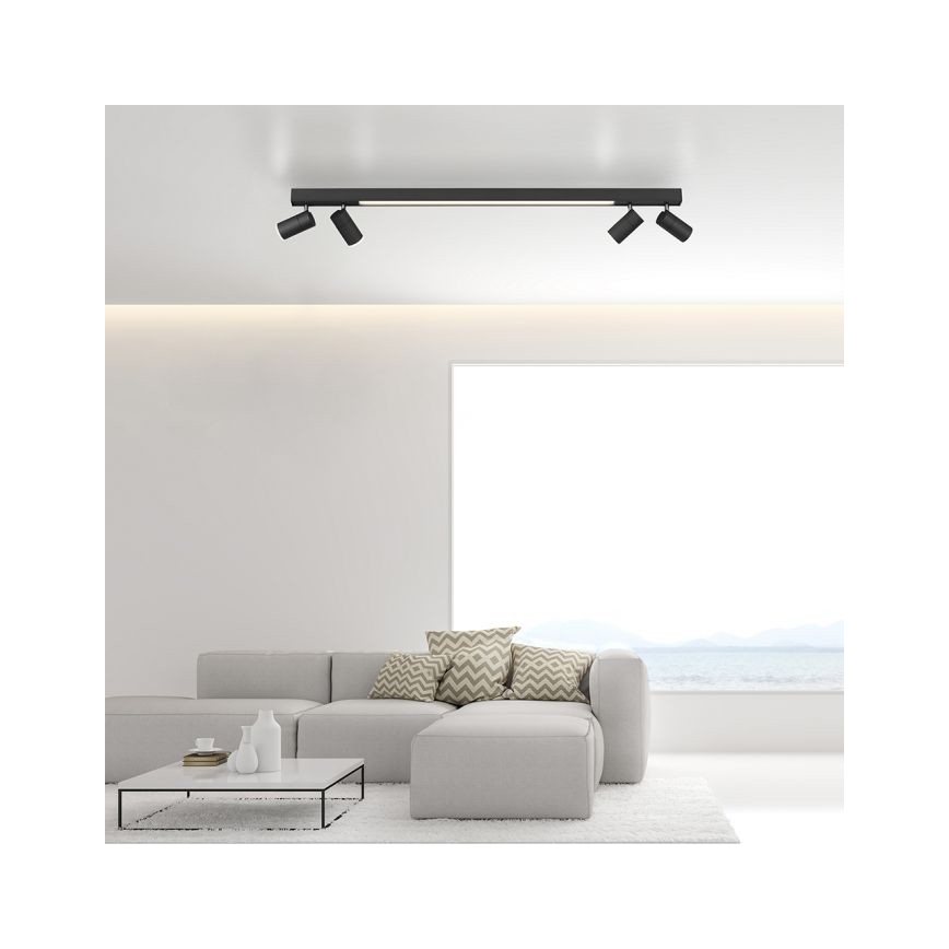 Paul Neuhaus 6121-13 - LED Hämardatav kohtvalgusti PURE 4xLED/4W/230V + LED/9W 2700-5000K + kaugjuhtimispult