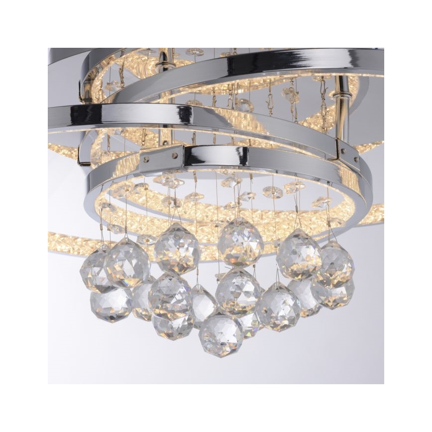 Paul Neuhaus 6267-17 - LED Hämardatav laevalgusti ROTAZO LED/32W/230V d. 45 cm läikiv kroom