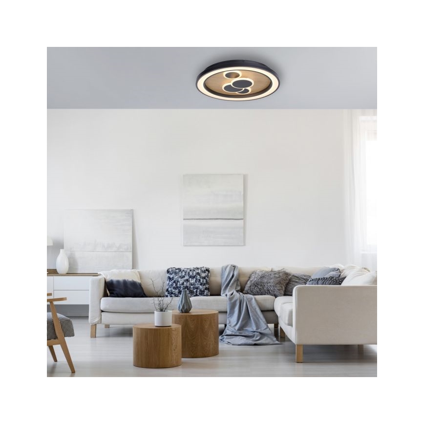Paul Neuhaus 6284-79 - LED Laevalgusti ELIZA LED/55,5W/230V d. 60 cm tamm