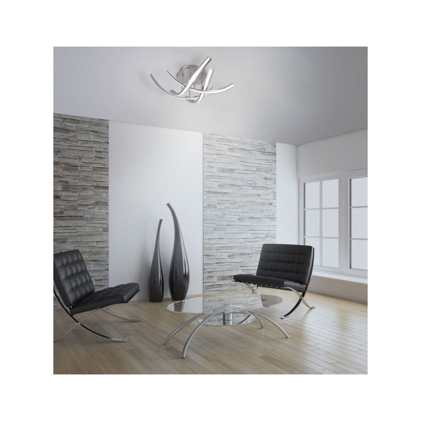 Paul Neuhaus 6474-55 - LED Hämardatav pinnale paigaldatav lühter LINDA 4xLED/7W/230V