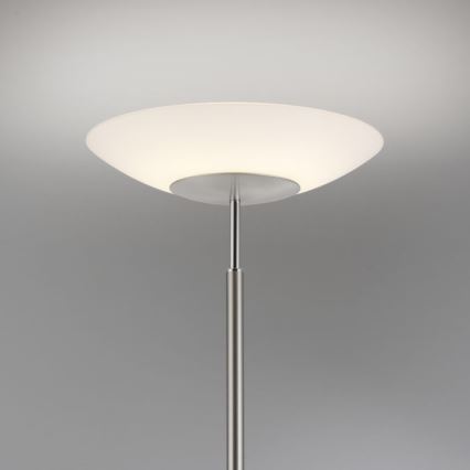 Paul Neuhaus 655-55 - LED Hämardatav põrandalamp ALFRED 1xLED/28W+1xLED/4W/230V läikiv kroom