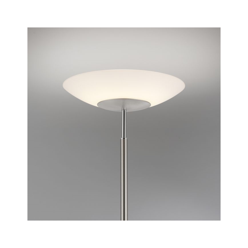 Paul Neuhaus 655-55 - LED Hämardatav põrandalamp ALFRED 1xLED/28W+1xLED/4W/230V läikiv kroom