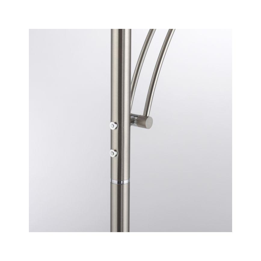 Paul Neuhaus 655-55 - LED-hämardatav põrandalamp ALFRED LED/28W+LED/4W/230V läikiv kroom