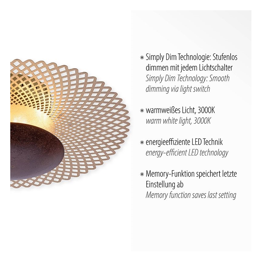 Paul Neuhaus 6551-48 - LED Hämardatav laevalgusti NEVIS LED/18W/230V