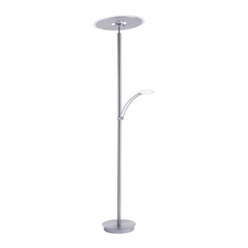 Paul Neuhaus 673-55 - LED Hämardatav põrandalamp ARTUR 2xLED/21W/230V+1xLED/6W läikiv kroom