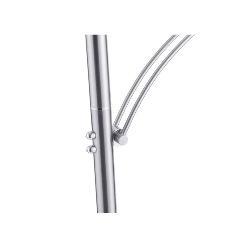 Paul Neuhaus 673-55 - Hämardatav LED-põrandalamp ARTUR 2xLED/21W/230V+LED/6W läikiv kroom