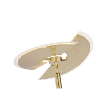 Paul Neuhaus 673-60 - Hämardatav LED-põrandalamp ARTUR 2xLED/21W/230V+LED/6W kuldne