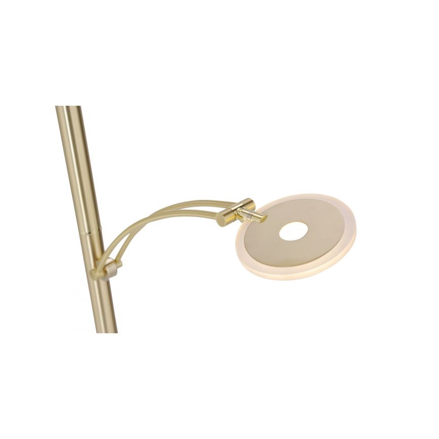 Paul Neuhaus 673-60 - Hämardatav LED-põrandalamp ARTUR 2xLED/21W/230V+LED/6W kuldne