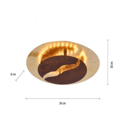 Paul Neuhaus 6982-48 - LED Hämardatav laevalgusti NEVIS LED/26W/230V