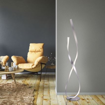 Paul Neuhaus 720-55 - LED Hämardatav põrandalamp LINDA LED/27W/230V läikiv kroom