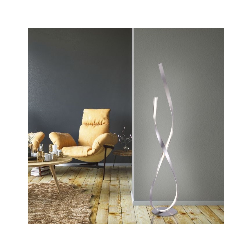 Paul Neuhaus 720-55 - LED Hämardatav põrandalamp LINDA LED/27W/230V läikiv kroom